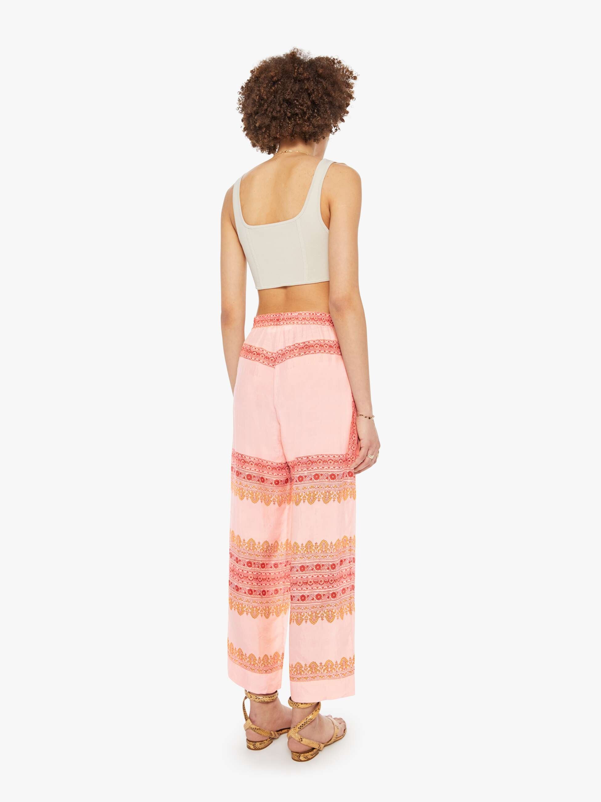 Alix Of Bohemia Otto Pant - Blush Tile